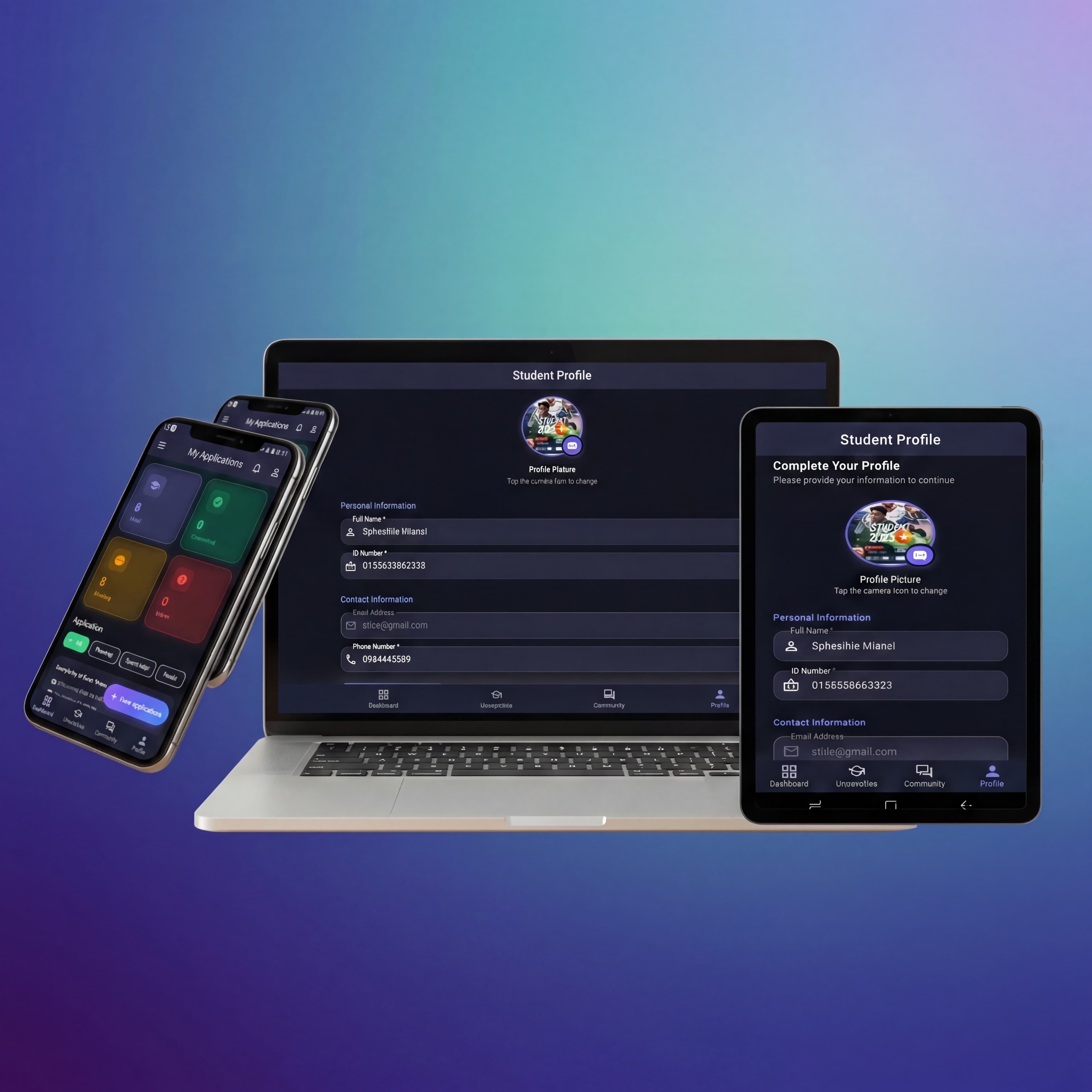 Uniconnect Crossplatform App project screenshot